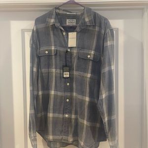 Lucky brand LS button down shirt size L